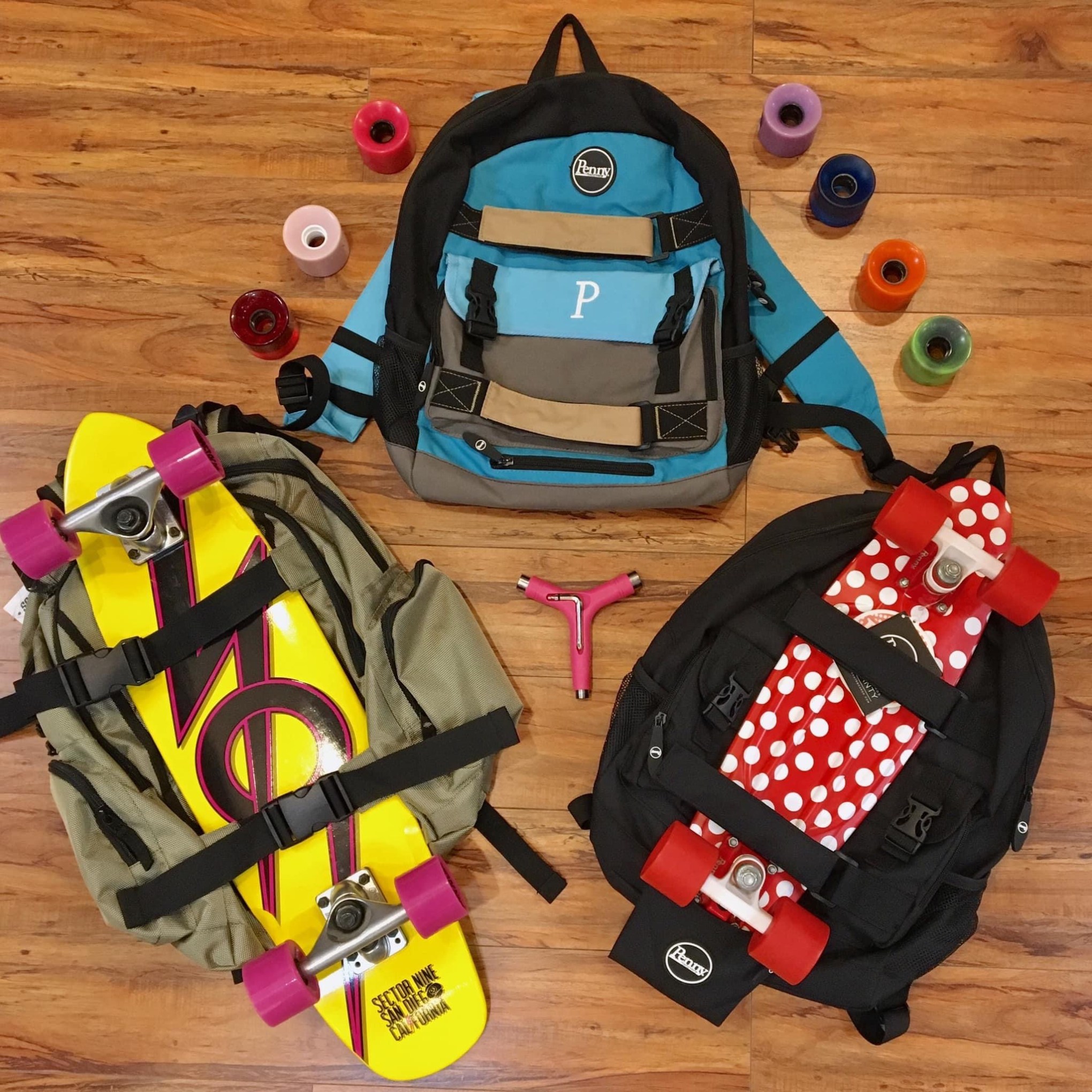 Penny Boards + Skateboard Backpack